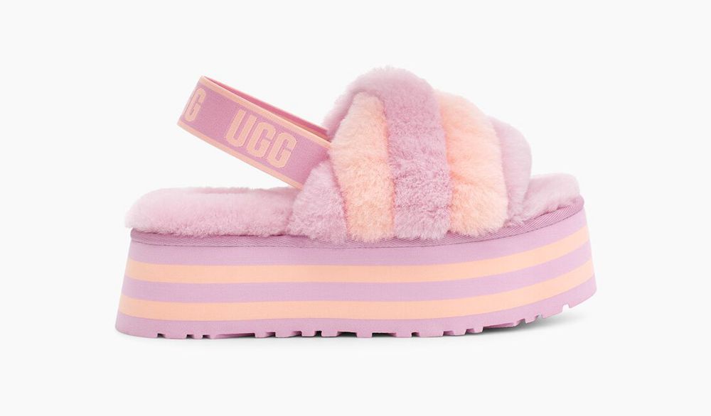 Ugg Slides Canada - Ugg Women's Disco Stripe Pink Stripes